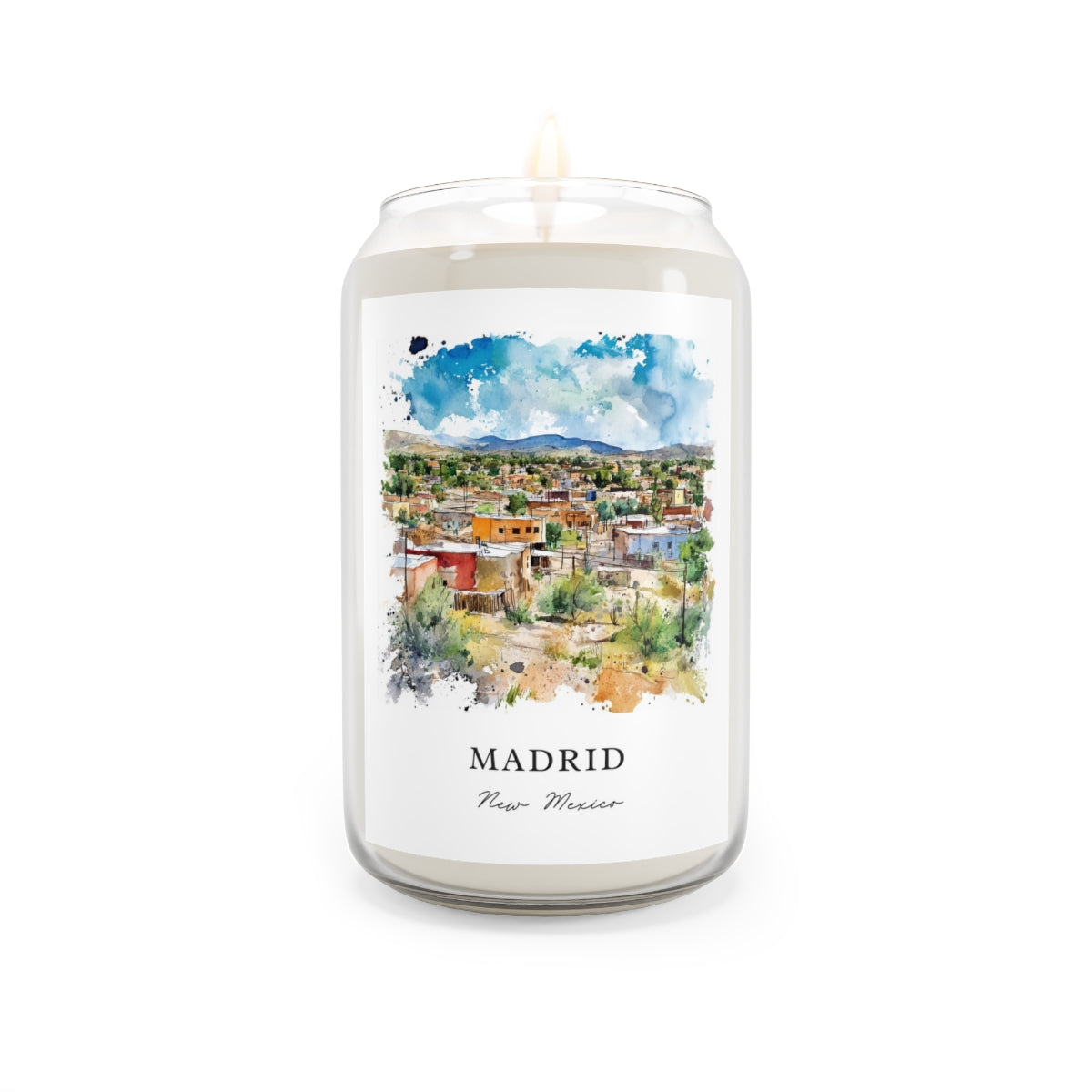 Madrid, New Mexico scented soy candle