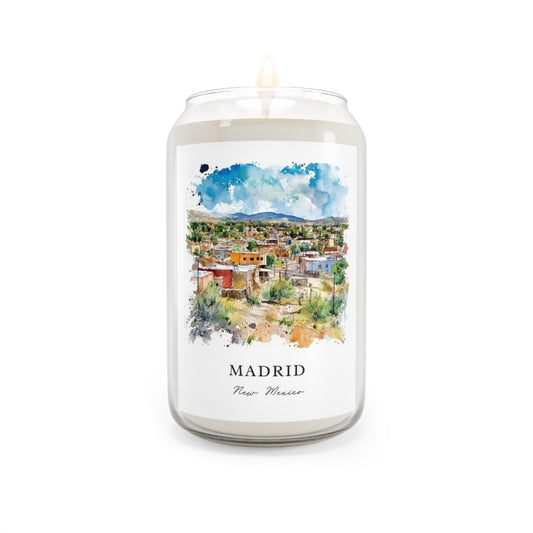 Madrid, New Mexico scented soy candle