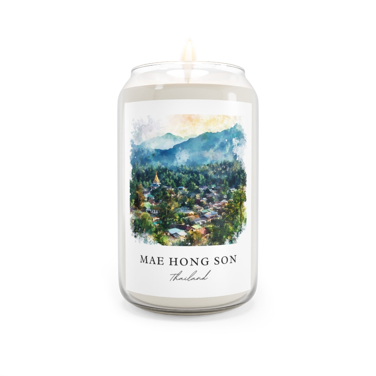 Mae Hong Son, Thailand scented soy candle