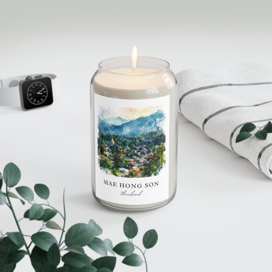 Mae Hong Son, Thailand scented soy candle