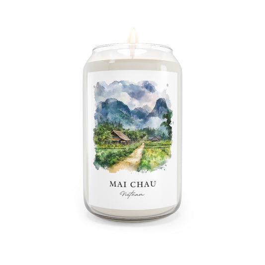Mai Chau, Vietnam scented soy candle
