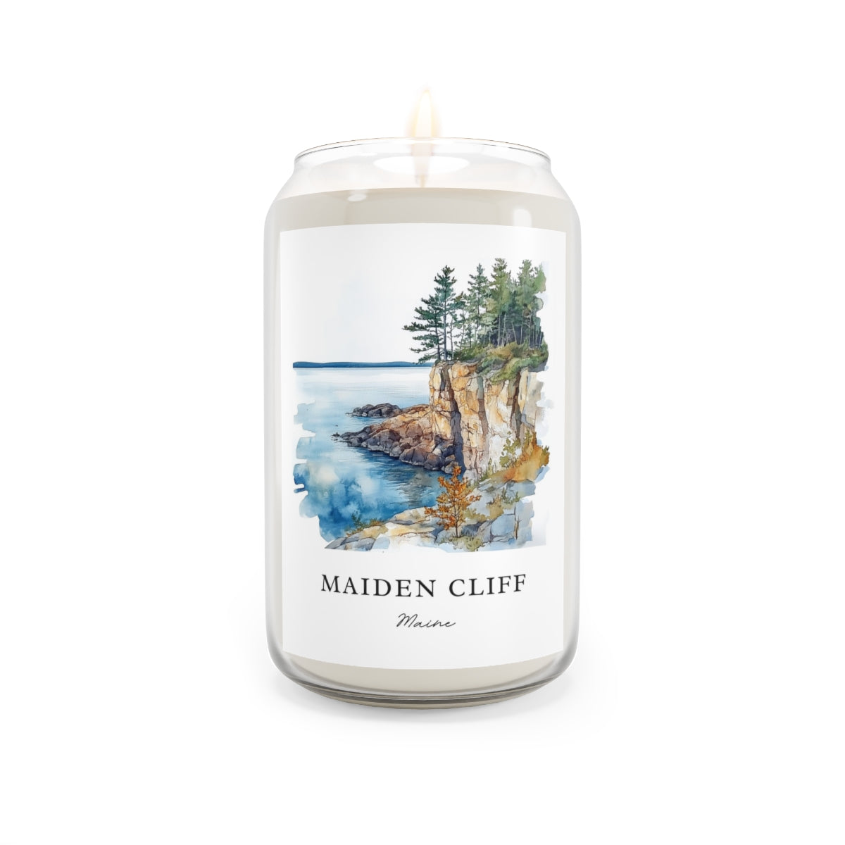Maiden Cliff, Maine scented soy candle