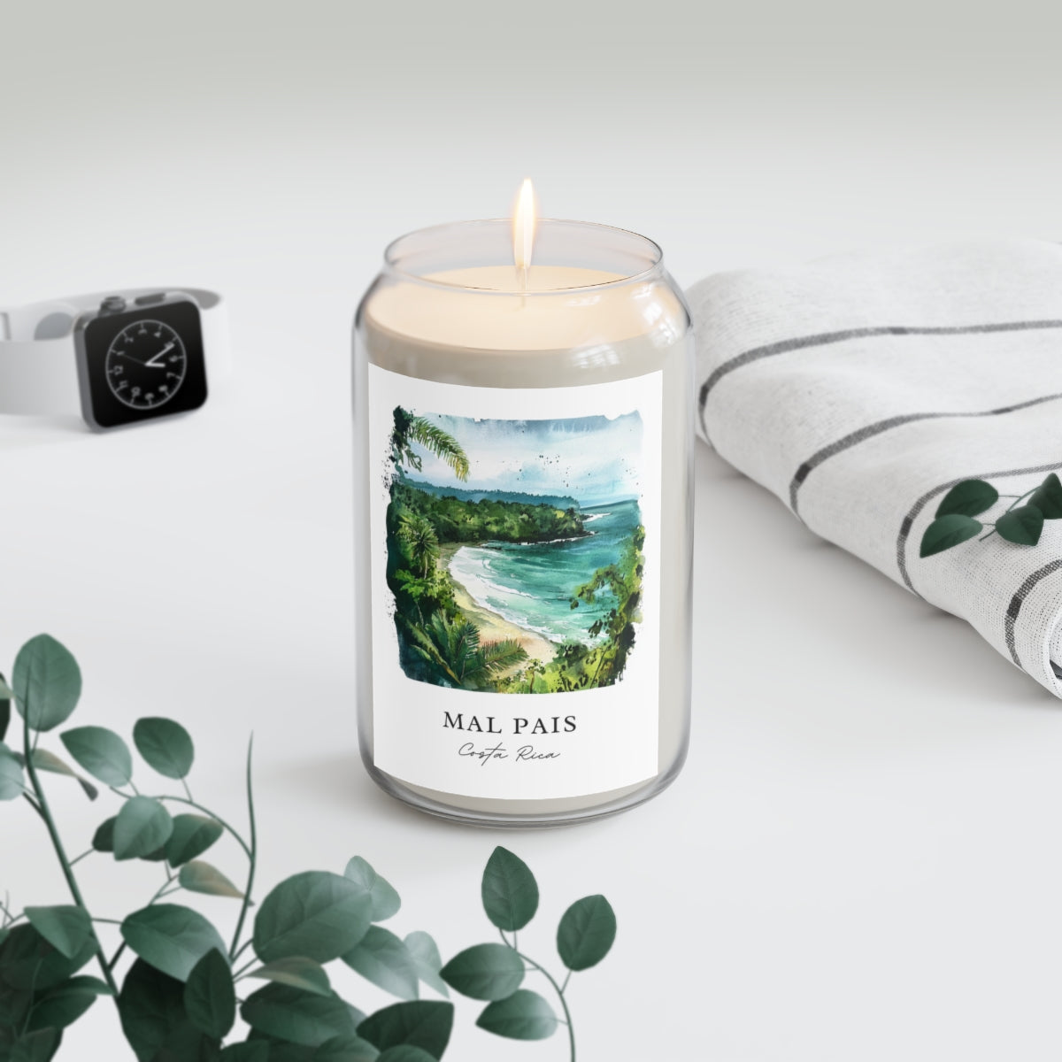 Mal Pais, Costa Rica scented soy candle