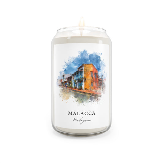 Malacca, Malaysia scented soy candle