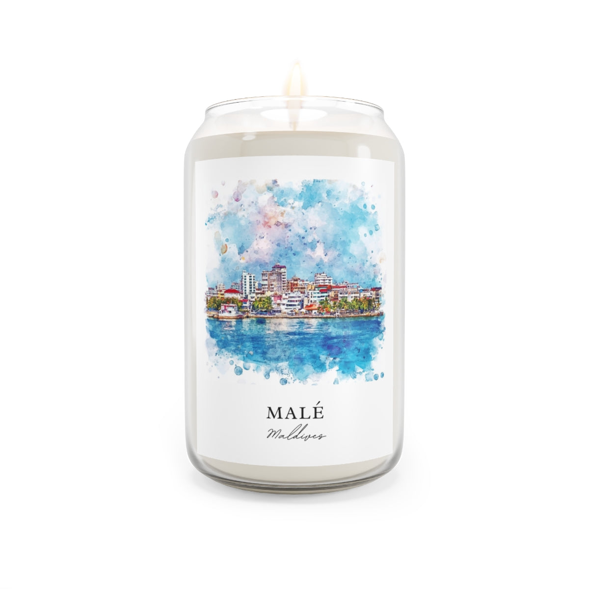 Malé, Maldives scented soy candle