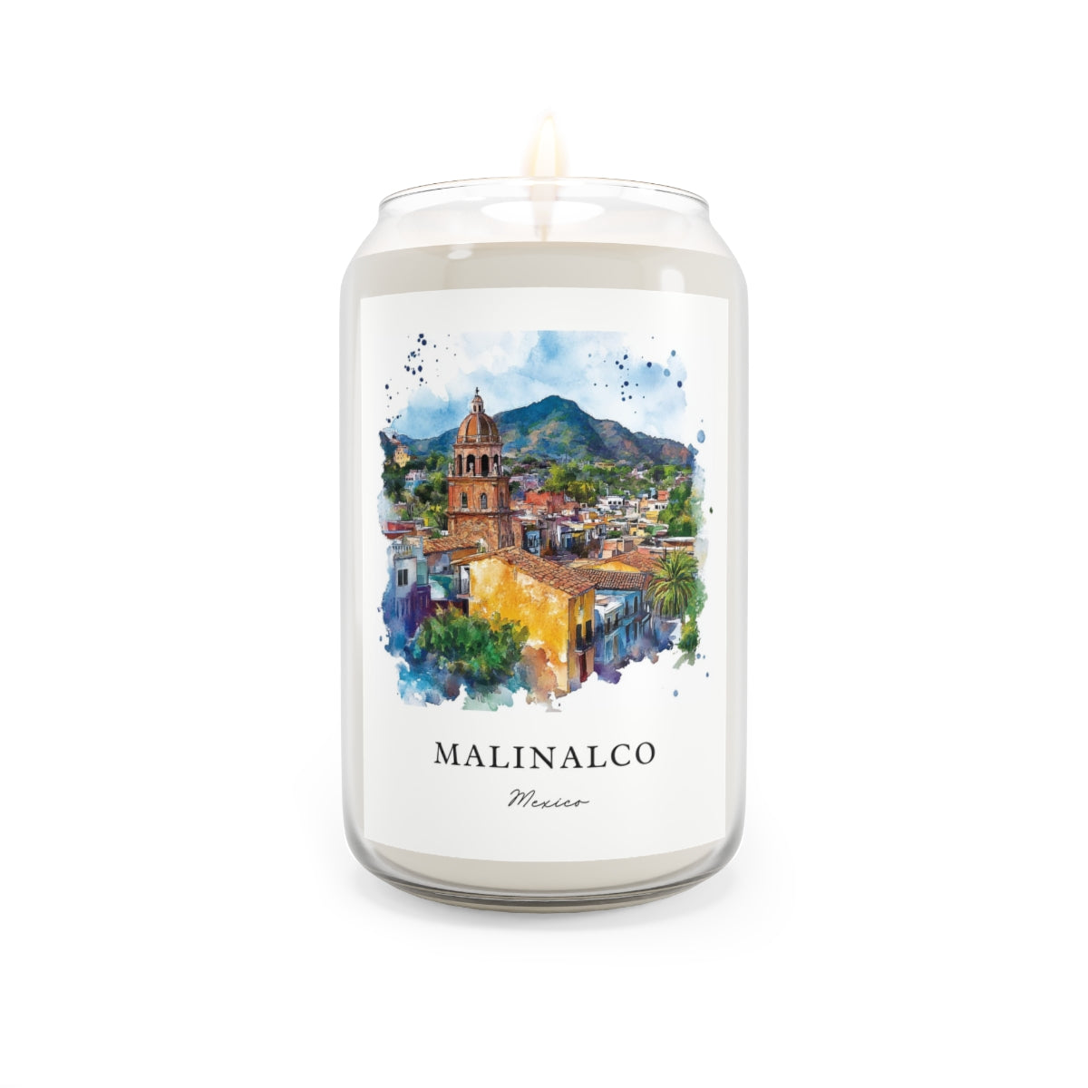 Malinalco, Mexico scented soy candle