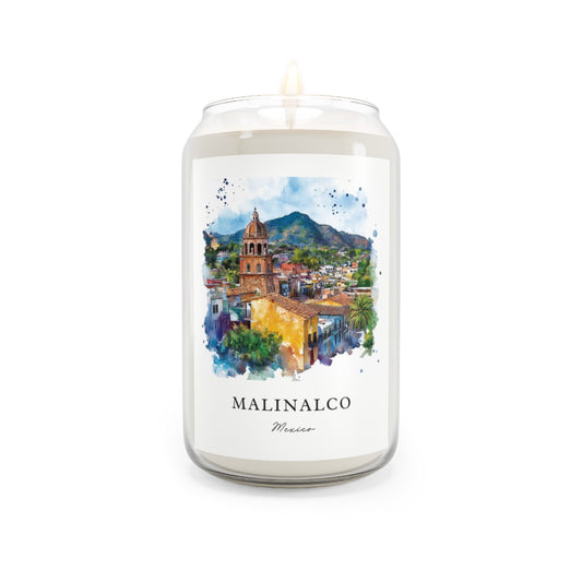 Malinalco, Mexico scented soy candle