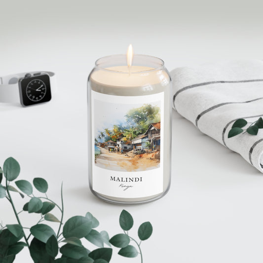 Malindi, Kenya scented soy candle