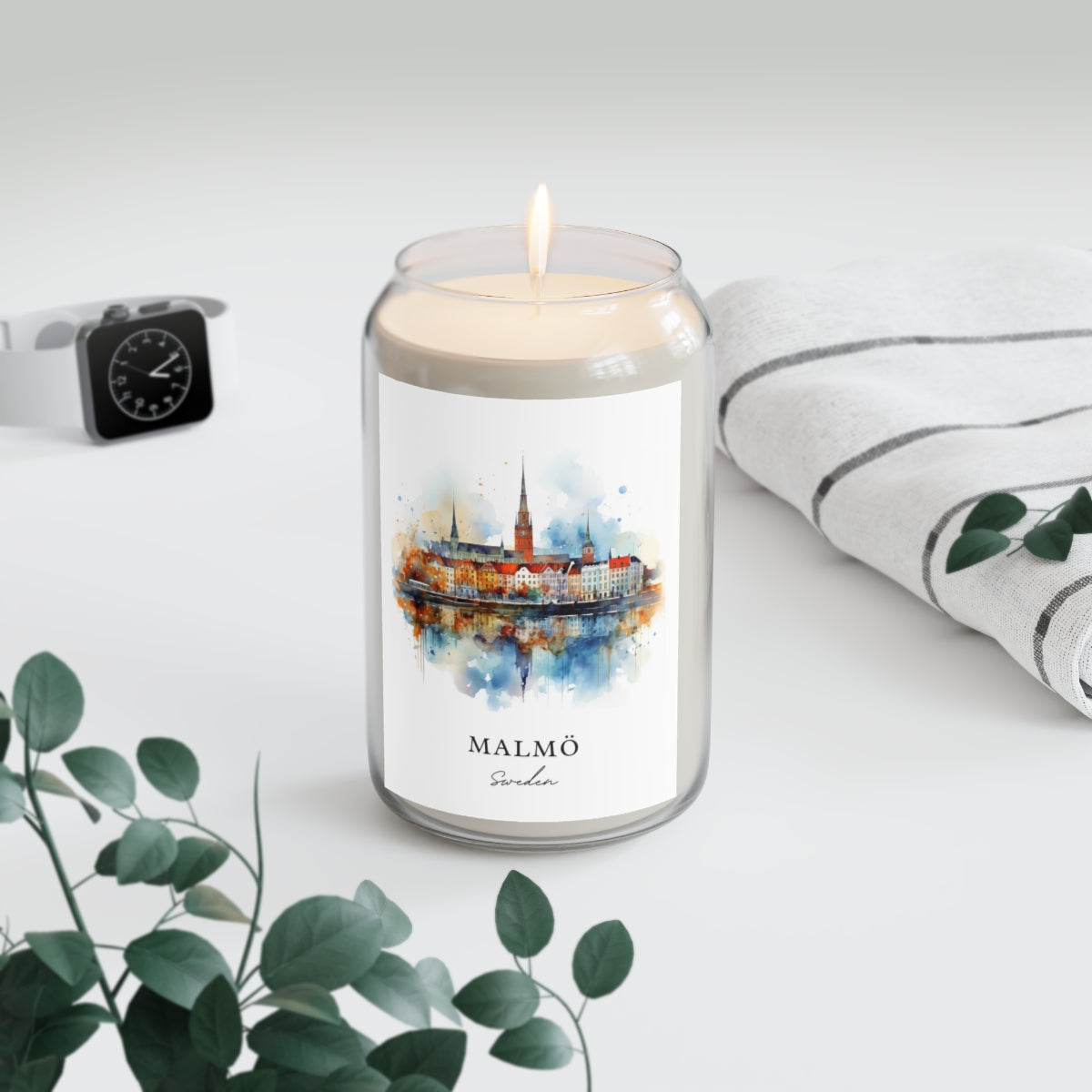 Malmö, Sweden scented soy candle