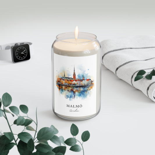 Malmö, Sweden scented soy candle