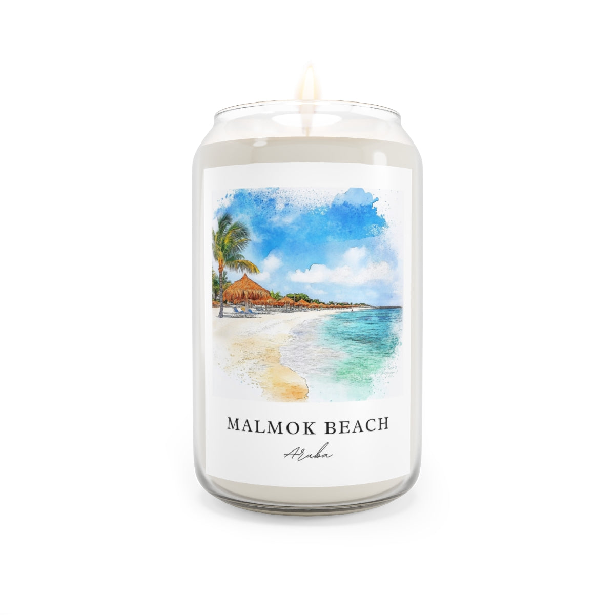 Malmok Beach, Aruba scented soy candle