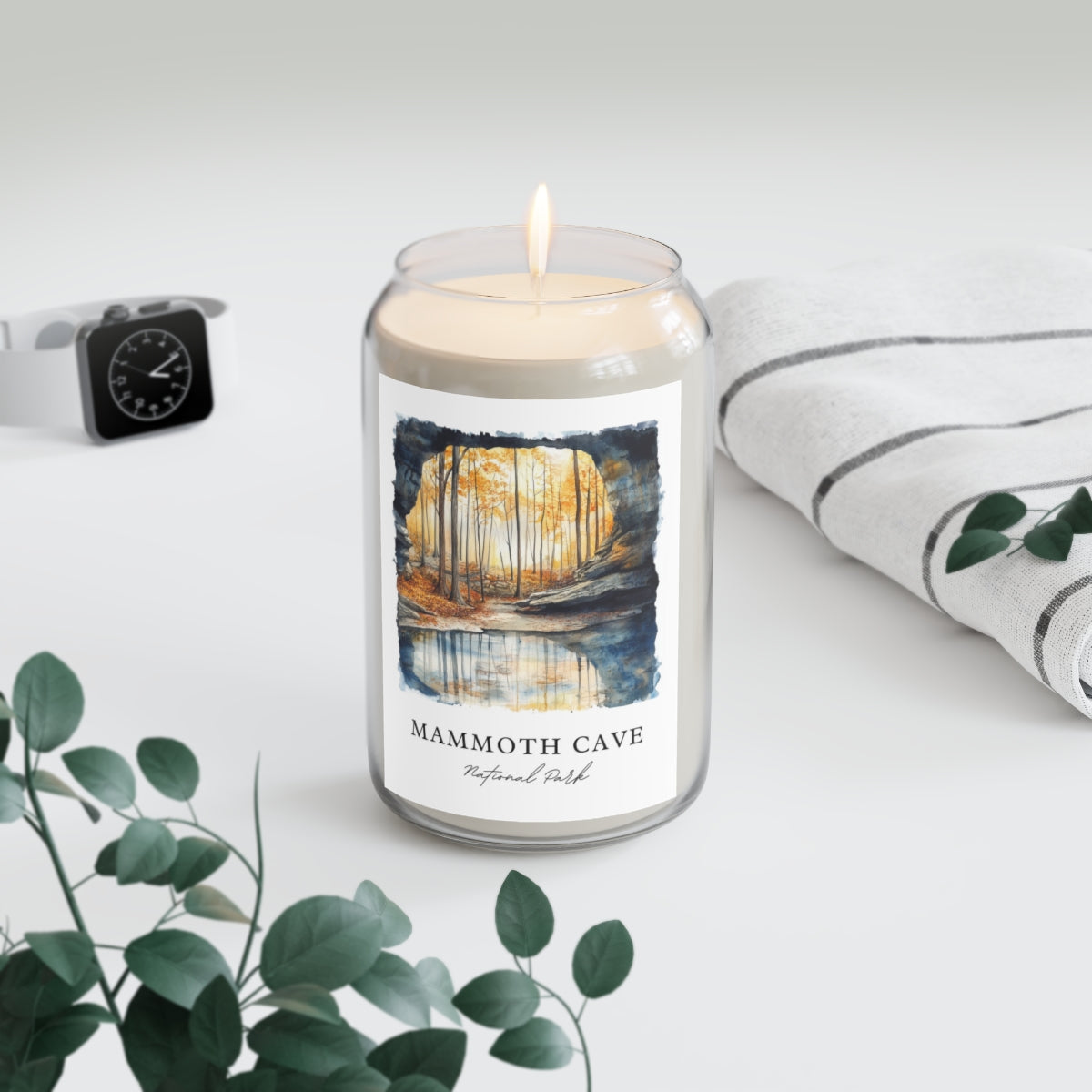 Mammoth Cave, National Park scented soy candle