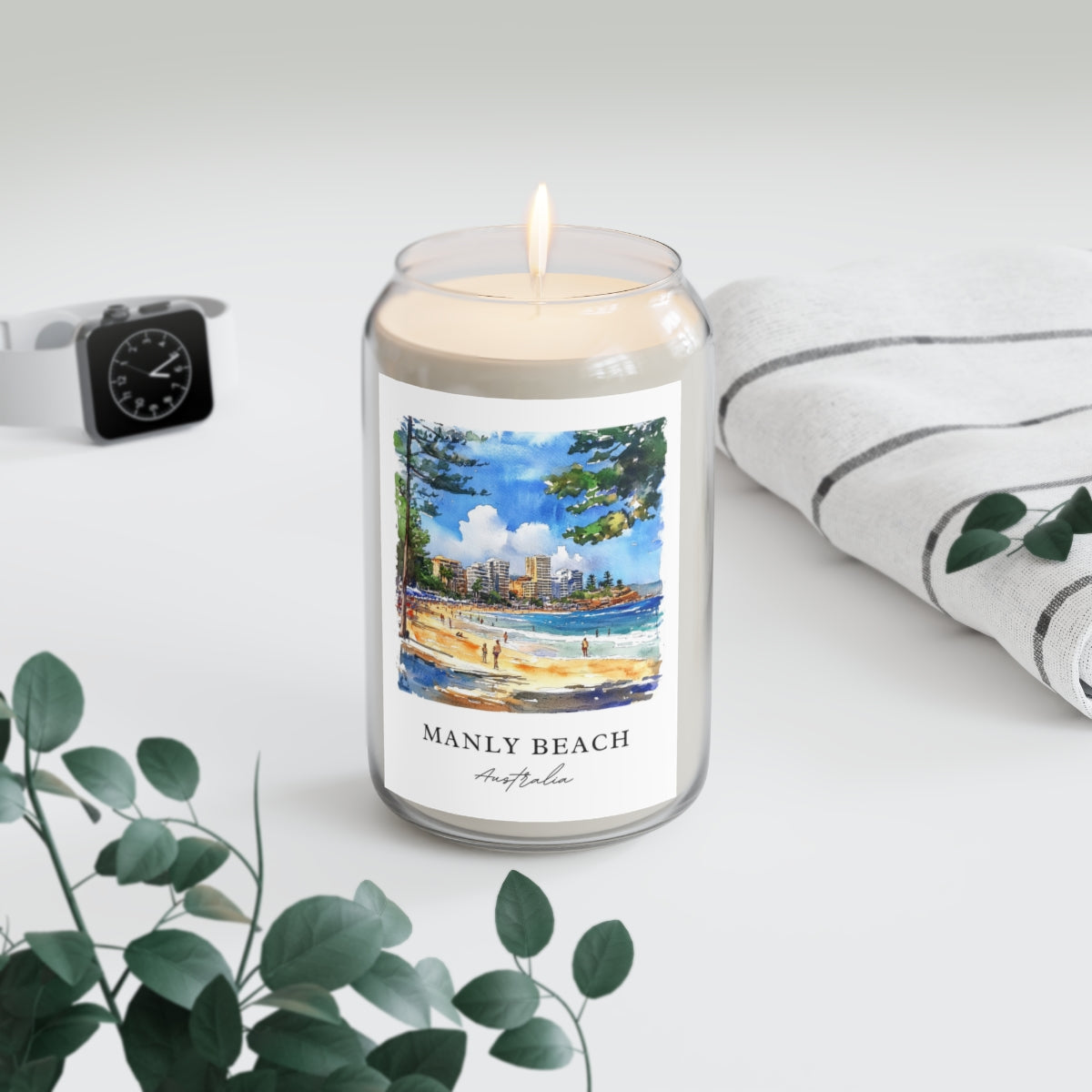 Manly Beach, Australia scented soy candle
