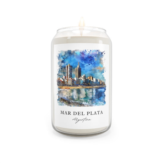 Mar Del Plata, Argentina scented soy candle