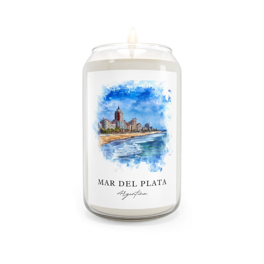 Mar Del Plata, Argentina scented soy candle