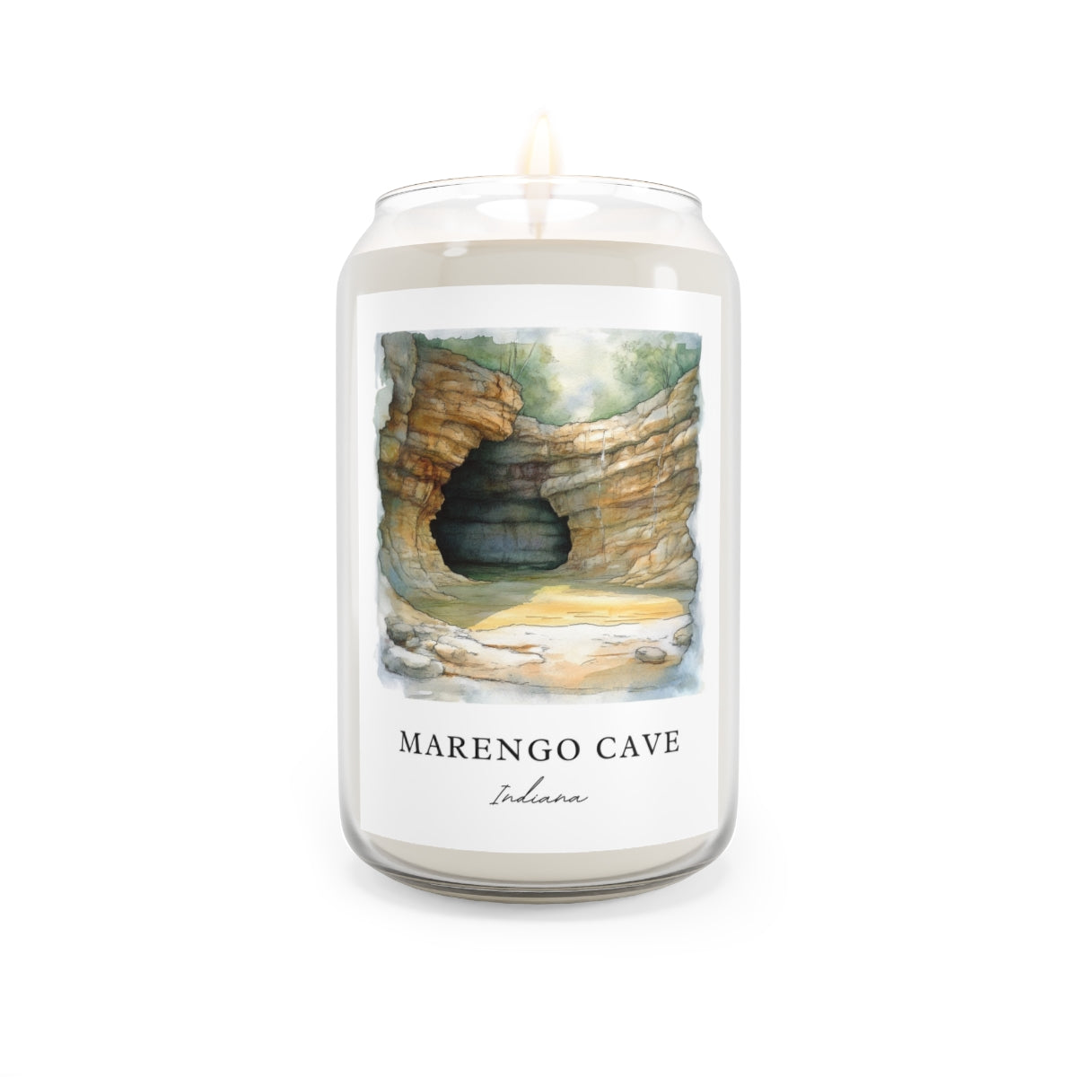 Marengo Cave, Indiana scented soy candle