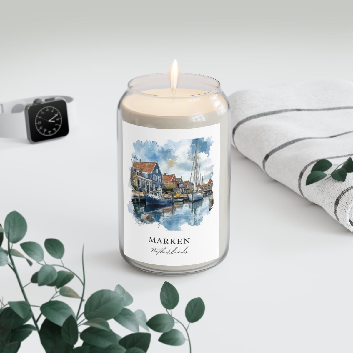 Marken, Netherlands scented soy candle