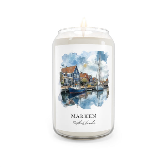 Marken, Netherlands scented soy candle