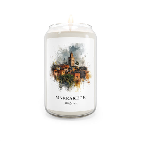 Marrakech, Morocco scented soy candle