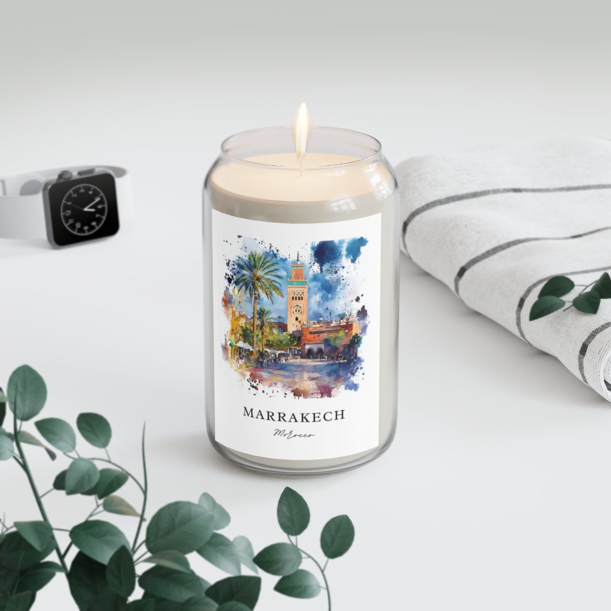 Marrakech, Morocco scented soy candle