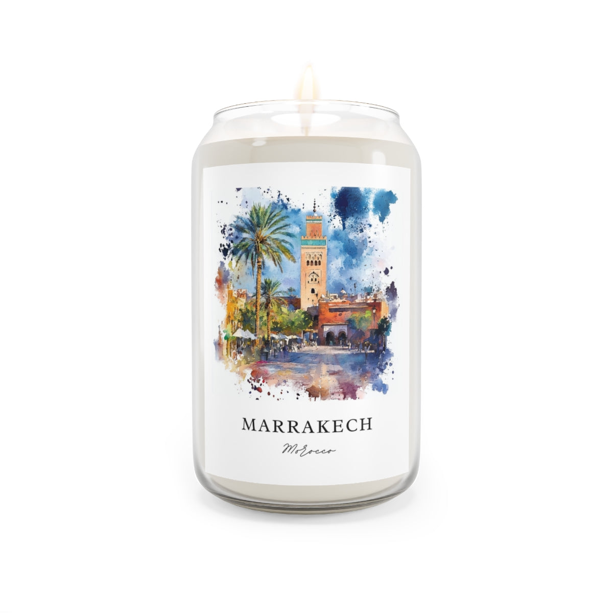 Marrakech, Morocco scented soy candle