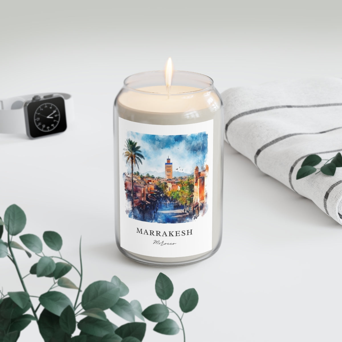 Marrakesh, Morocco scented soy candle