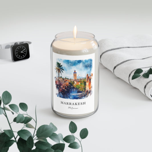 Marrakesh, Morocco scented soy candle