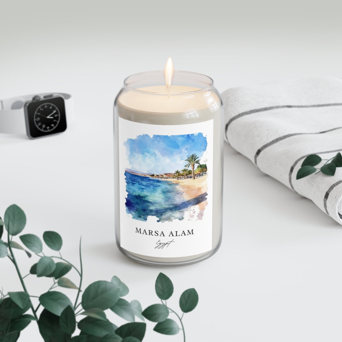 Marsa Alam, Egypt scented soy candle