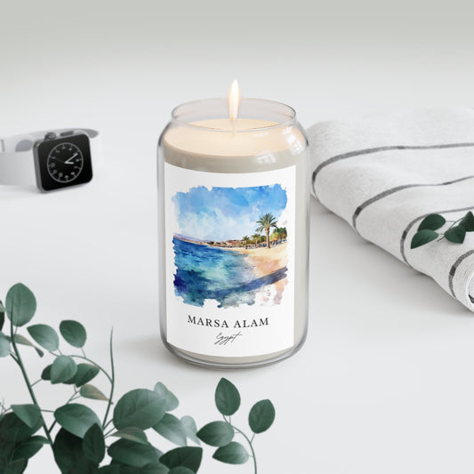 Marsa Alam, Egypt scented soy candle