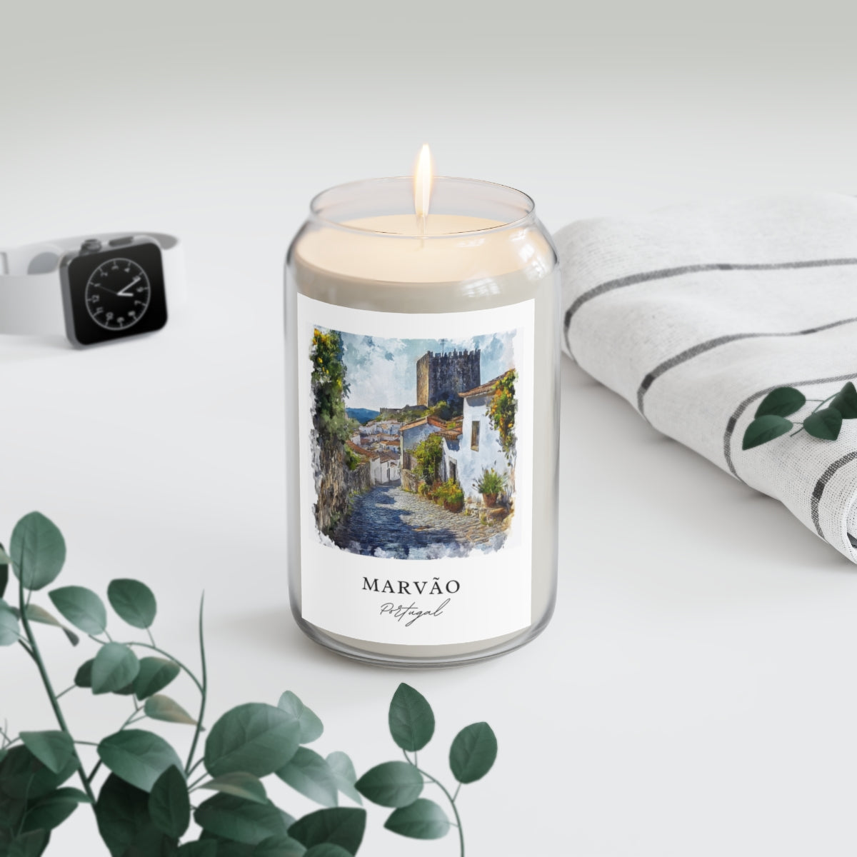 Marvão, Portugal scented soy candle