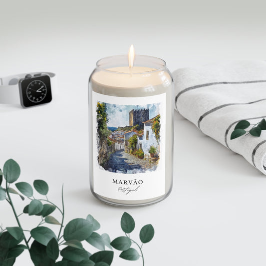 Marvão, Portugal scented soy candle