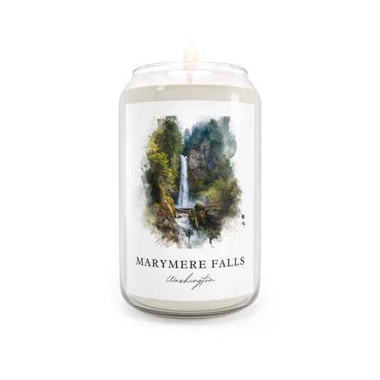 Marymere Falls, Washington scented soy candle