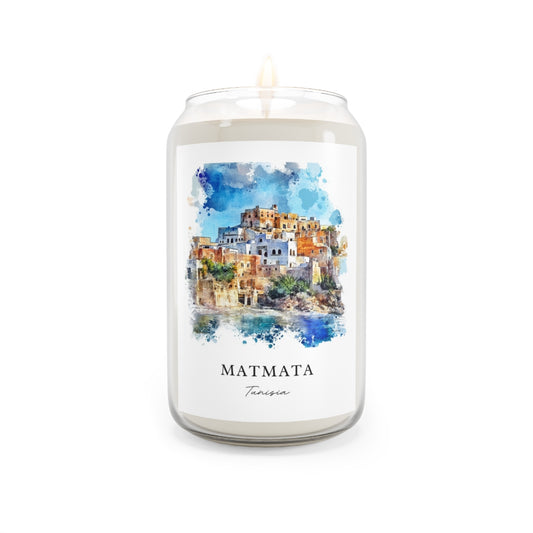Matmata, Tunisia scented soy candle