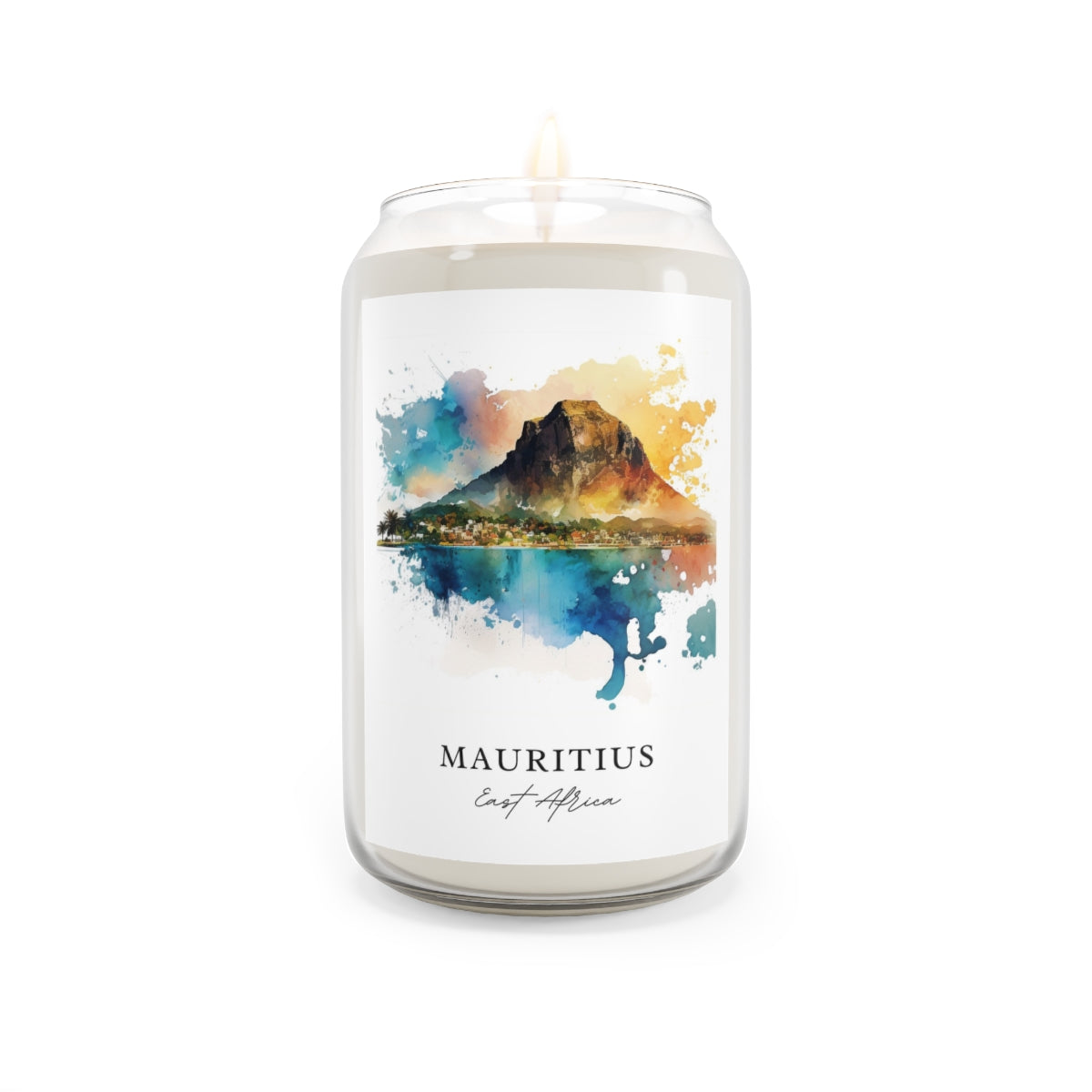 Mauritius, East Africa scented soy candle