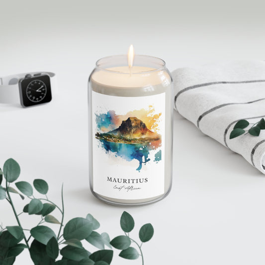Mauritius, East Africa scented soy candle