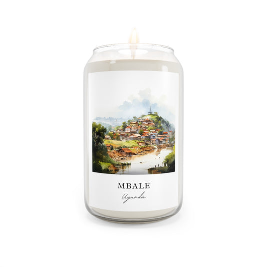 Mbale, Uganda scented soy candle