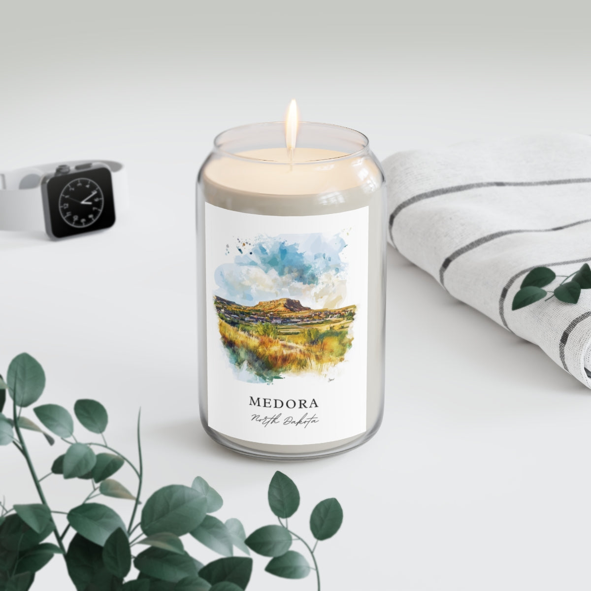 Medora, North Dakota scented soy candle