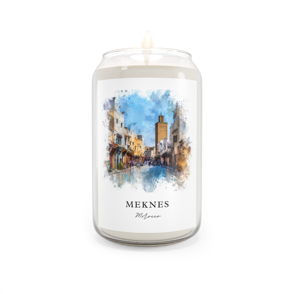 Meknes, Morocco scented soy candle