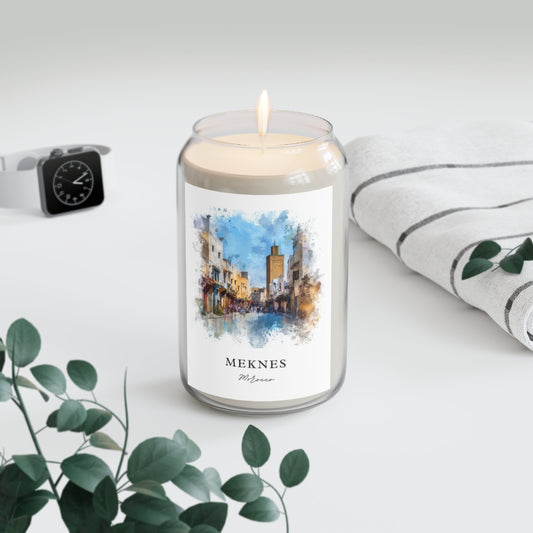 Meknes, Morocco scented soy candle