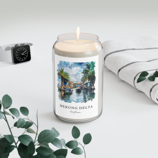Mekong Delta, Vietnam scented soy candle