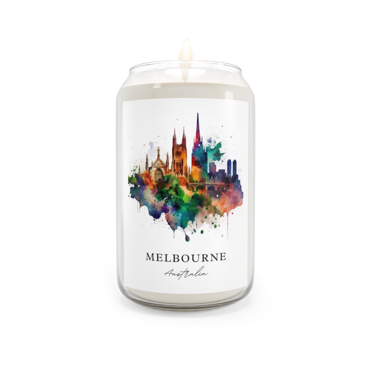 Melbourne, Australia scented soy candle