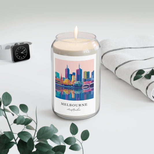 Melbourne, Australia scented soy candle