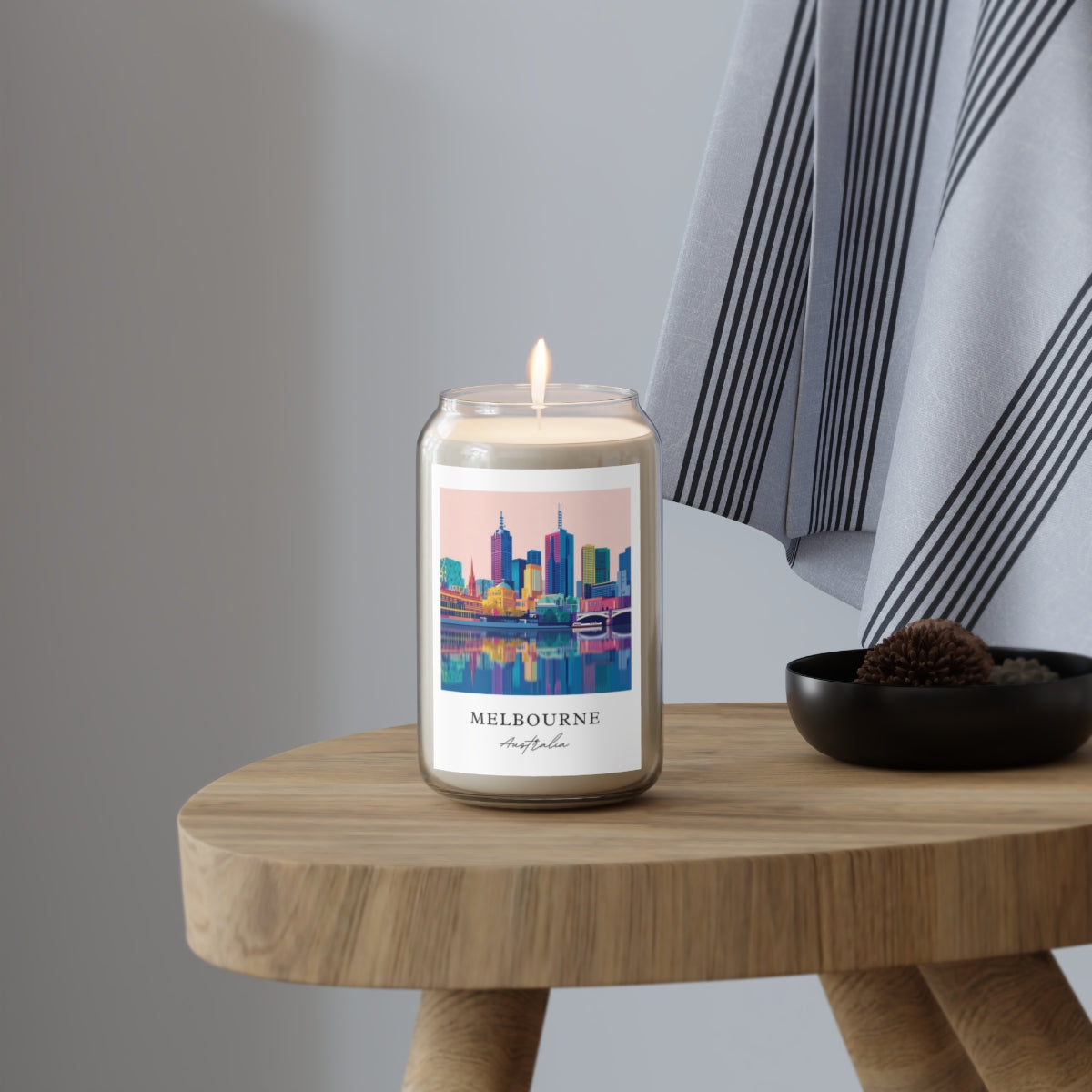 Melbourne, Australia scented soy candle