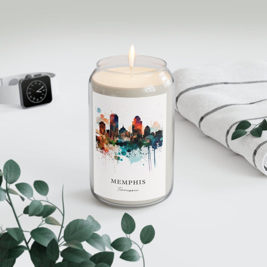 Memphis, Tennessee scented soy candle
