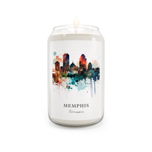 Memphis, Tennessee scented soy candle