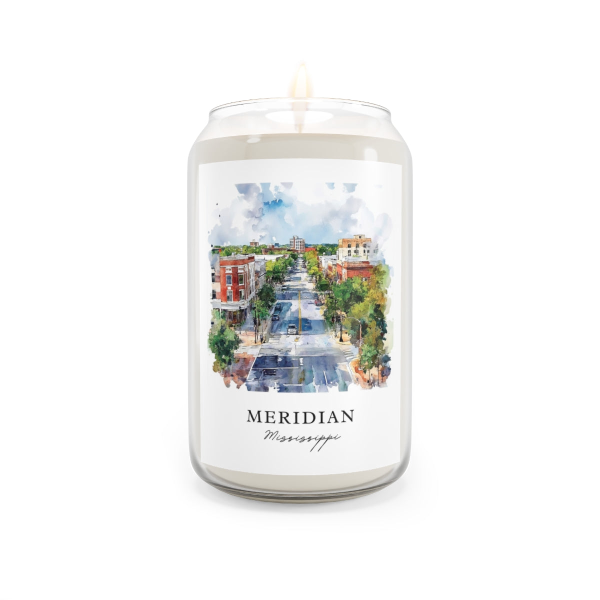 Meridian, Mississippi scented soy candle