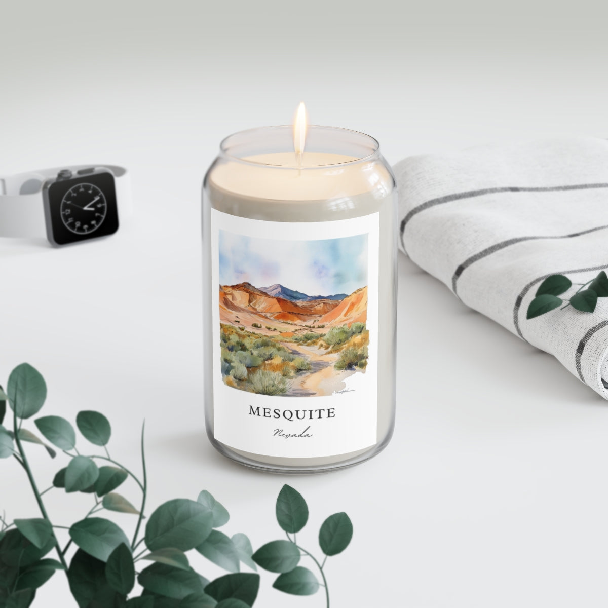 Mesquite, Nevada scented soy candle