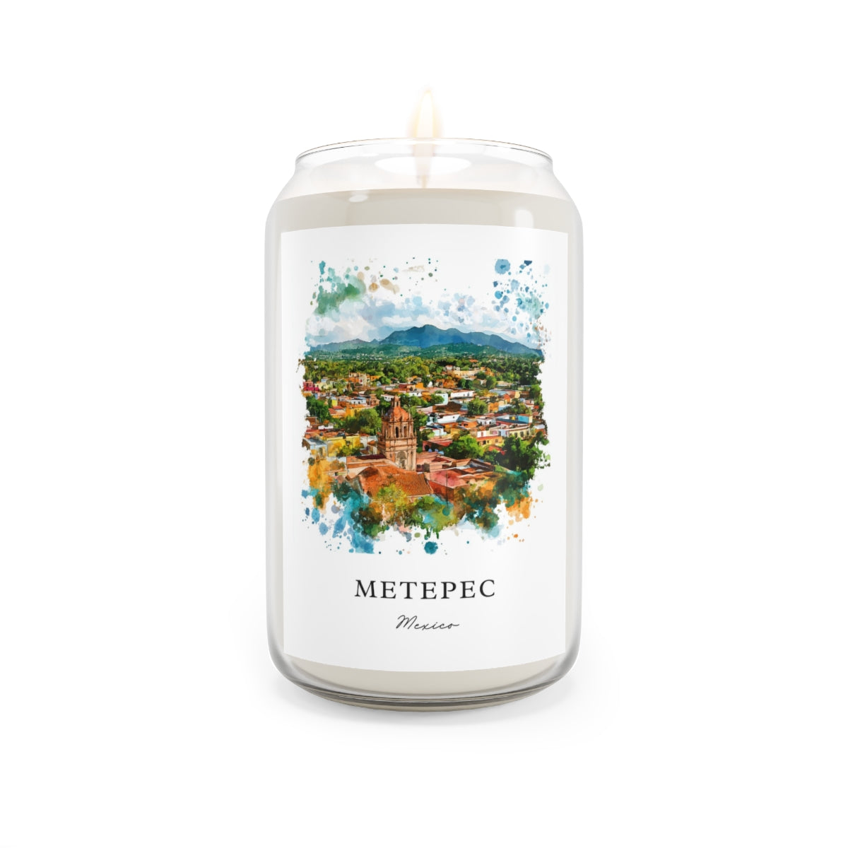 Metepec, Mexico scented soy candle