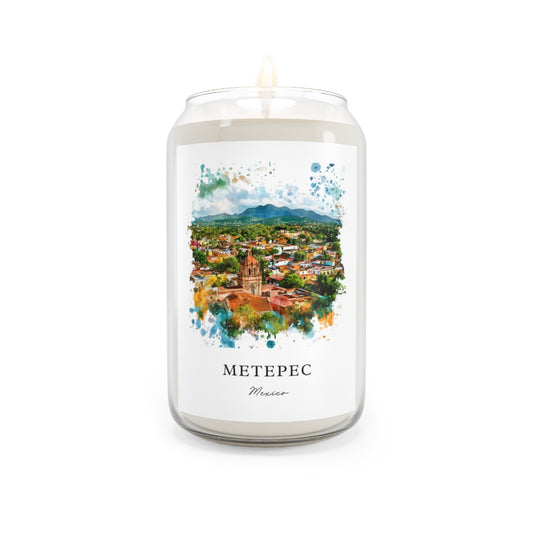 Metepec, Mexico scented soy candle