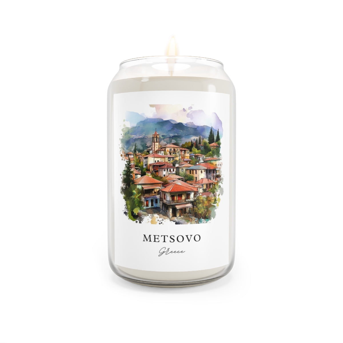 Metsovo, Greece scented soy candle